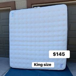 King size pillow top mattress