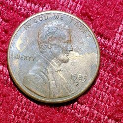 1983 D Penny!