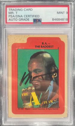 Mr. T Autograph