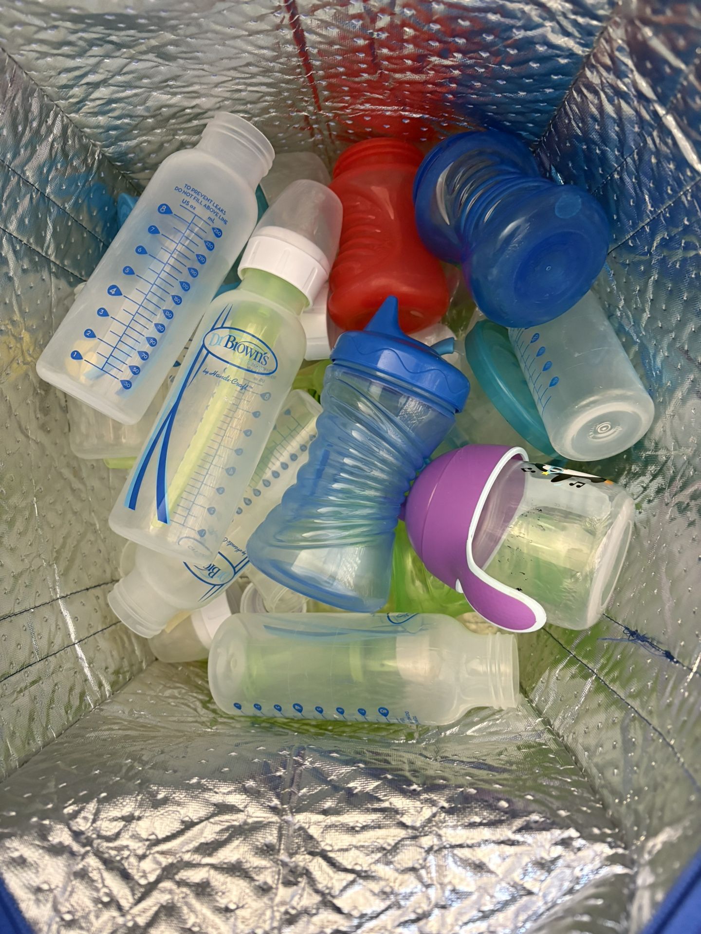 FREE BABY BOTTLES AND SIPPY CUPS