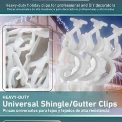 GUTTER/SHINGLE CLIPS 