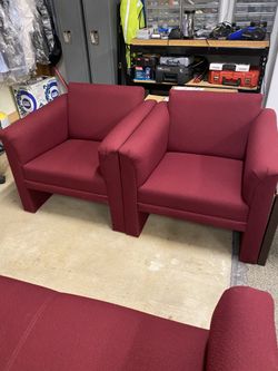 Sofas and one end table for sale