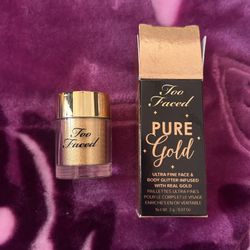 too faced body glitter