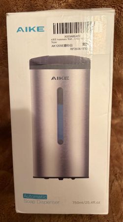 New White Automatic Liquid Soap Dispenser