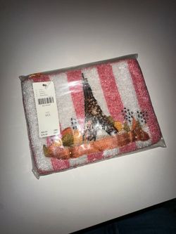 Anthropologie Beaded City Pouch (Paris Pink)