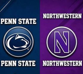 Penn State Nittany Lions at Northwestern Wildcats Football 3 Tickets