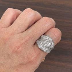 Sterling silver 925 Ring For Female with cubic zirconia