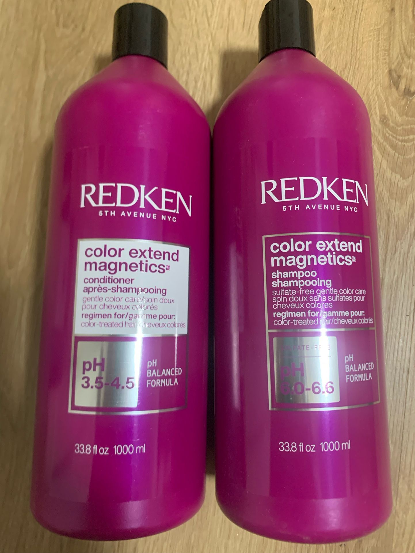 Redken Color Extend Magnetics Shampoo & Conditioner Set (Large 33.8oz bottles)- BRAND NEW
