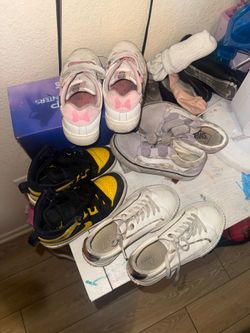 Kids Sneaker Bundle – Jordan, Vans, Minnie Mouse, Zara