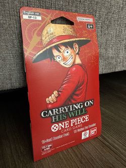 One Piece Carrying On His Will Sleeved Booster Pack