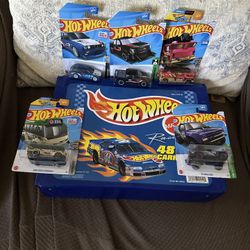 1997 Hot Wheels 48 Car Case In Great Condition Lot 