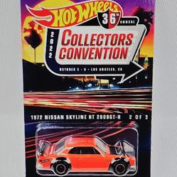 Hot Wheels Convention Skyline HT 2000GT-R