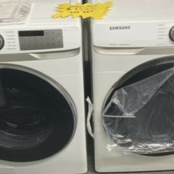 Same Day Delivery, Samsung Front Loading Washer & Dryer Set
