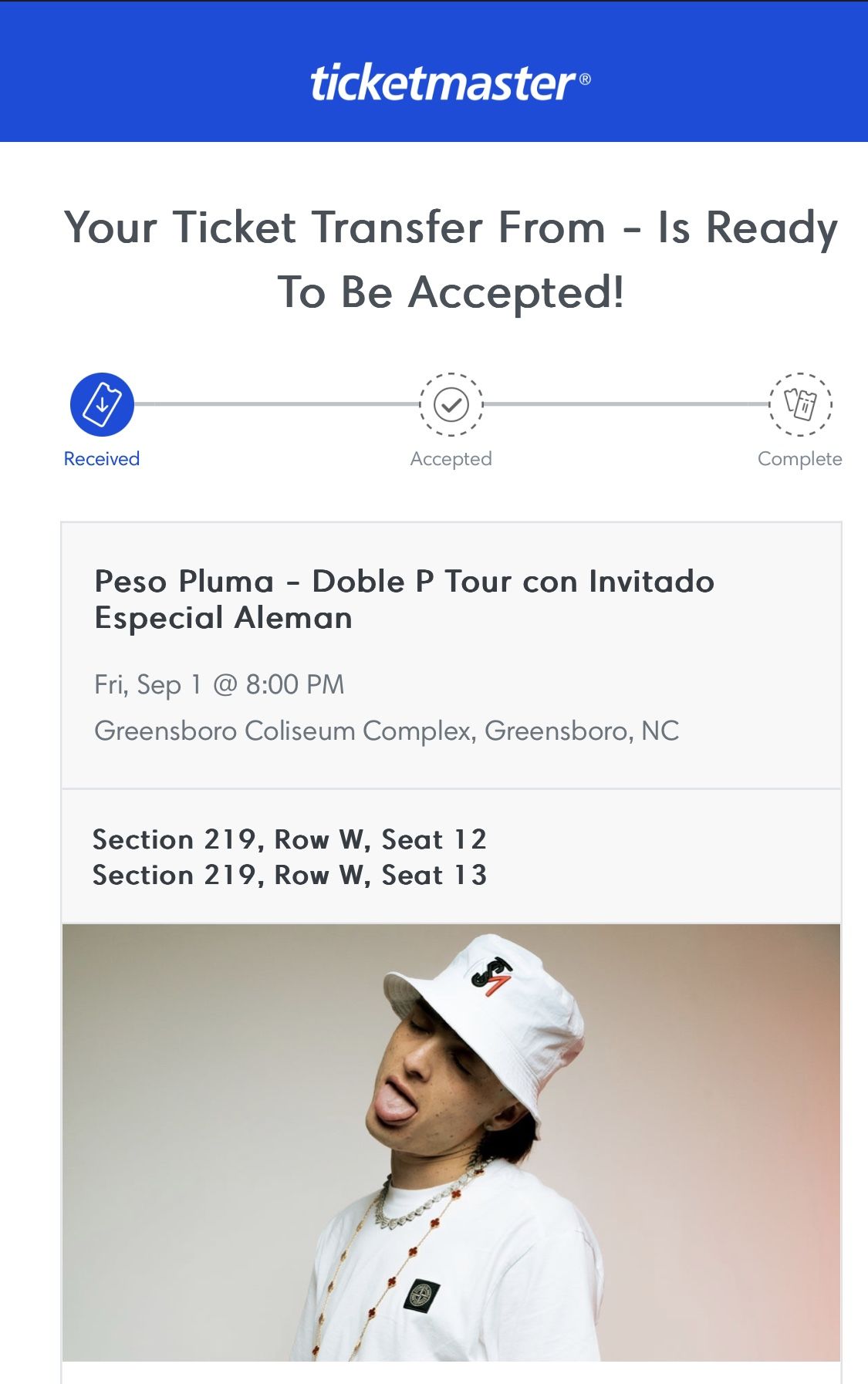 PESO PLUMA “DOUBLE P” TOUR