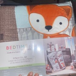 Fox Crib Set 