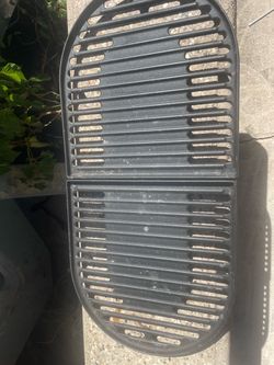 Heavy-duty cast-iron grill cooking grates