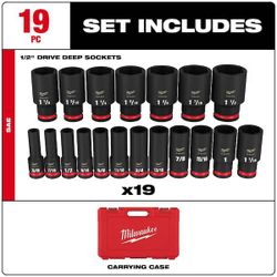 Milwaukee impact socket set