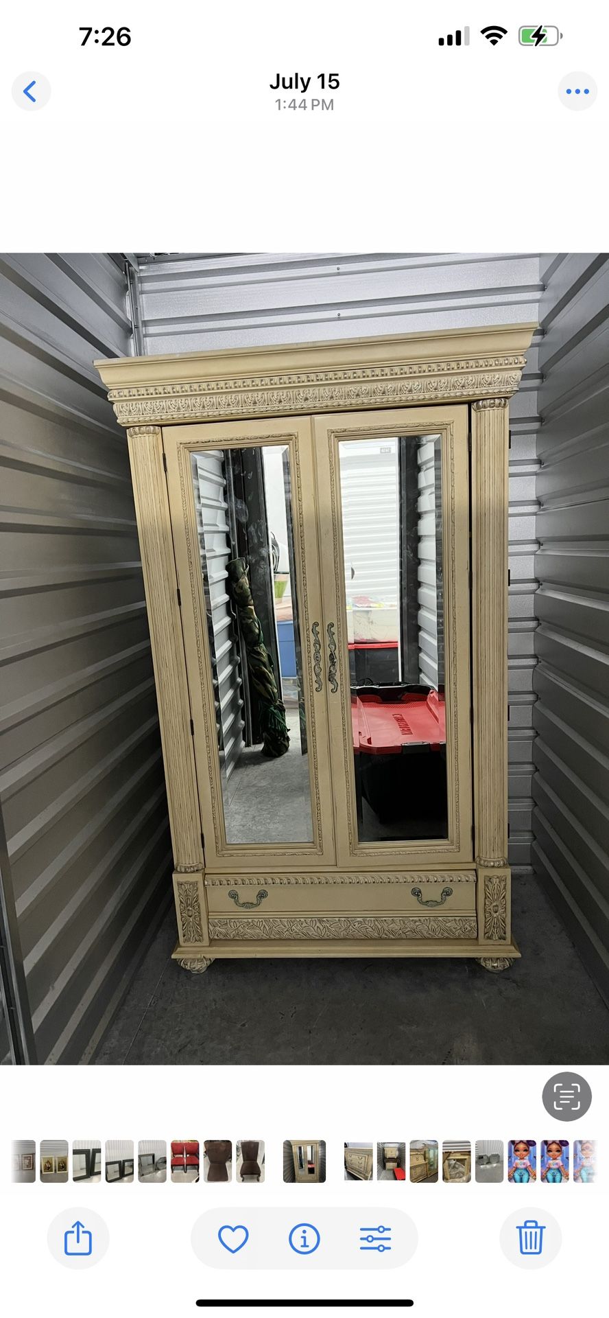 Armoire, Chest , Nightstand