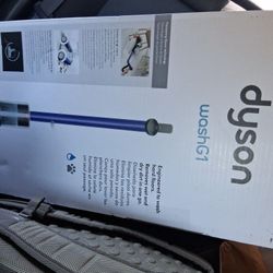 Dyson WashG1 Wet Cleaner Matte Black/Blue: Bagless, Battery-Powered, 4 Speeds, Vacuum Cleaner, Hardwood & Hard Floor