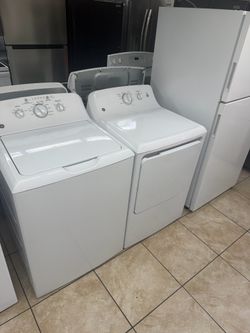 Ge Washer and dryer