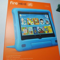 Amazon Fire HD 8 Kids Tablet Blue New Release 2021