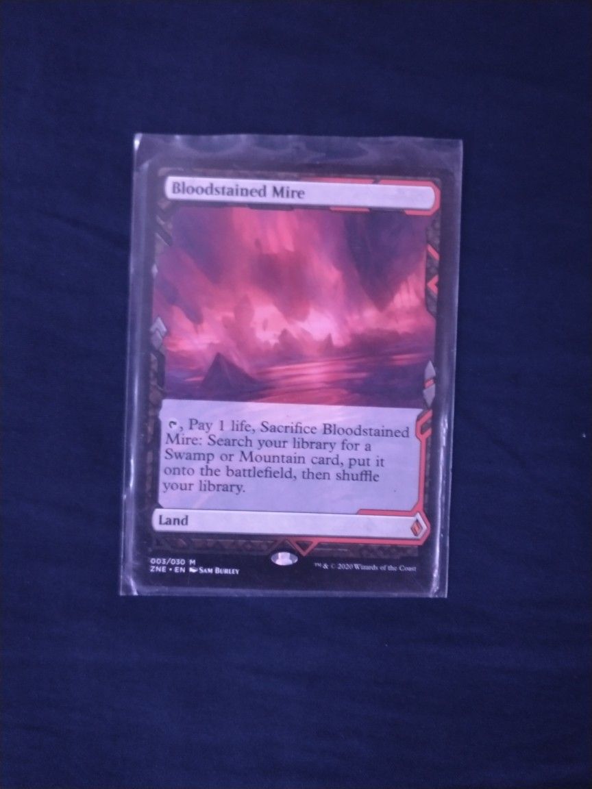 Mtg Zendikar Rising Bloodstained Mire