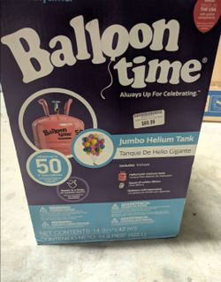 Jumbo Helium Tank , STILL OVER HALFWAY FULL