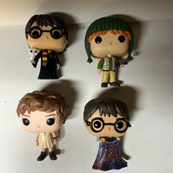Funko Pop Harry Potter Set Of 4 Funko Pop Harry Potter Invisible Ron Weasley & It - Beverly Marsh IT Funko Lot