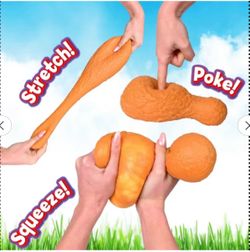 Giant Squeeeezy Chicken Drumstick Squishy – Original