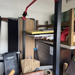 Squat Rack And Bench