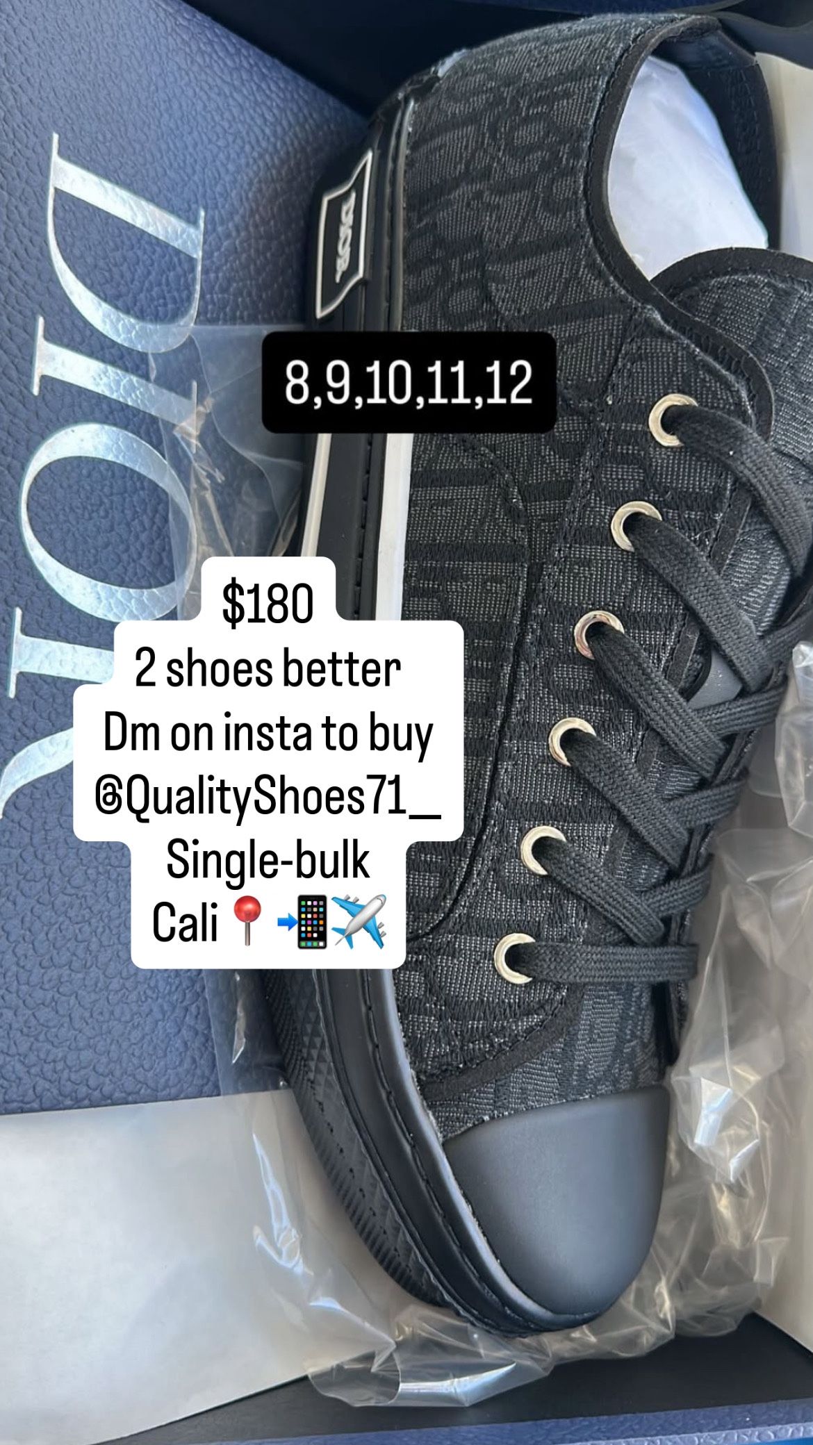 Black B23 Lowtop Shoes