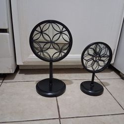 Decorative Black Tabel Top Mirrors 
