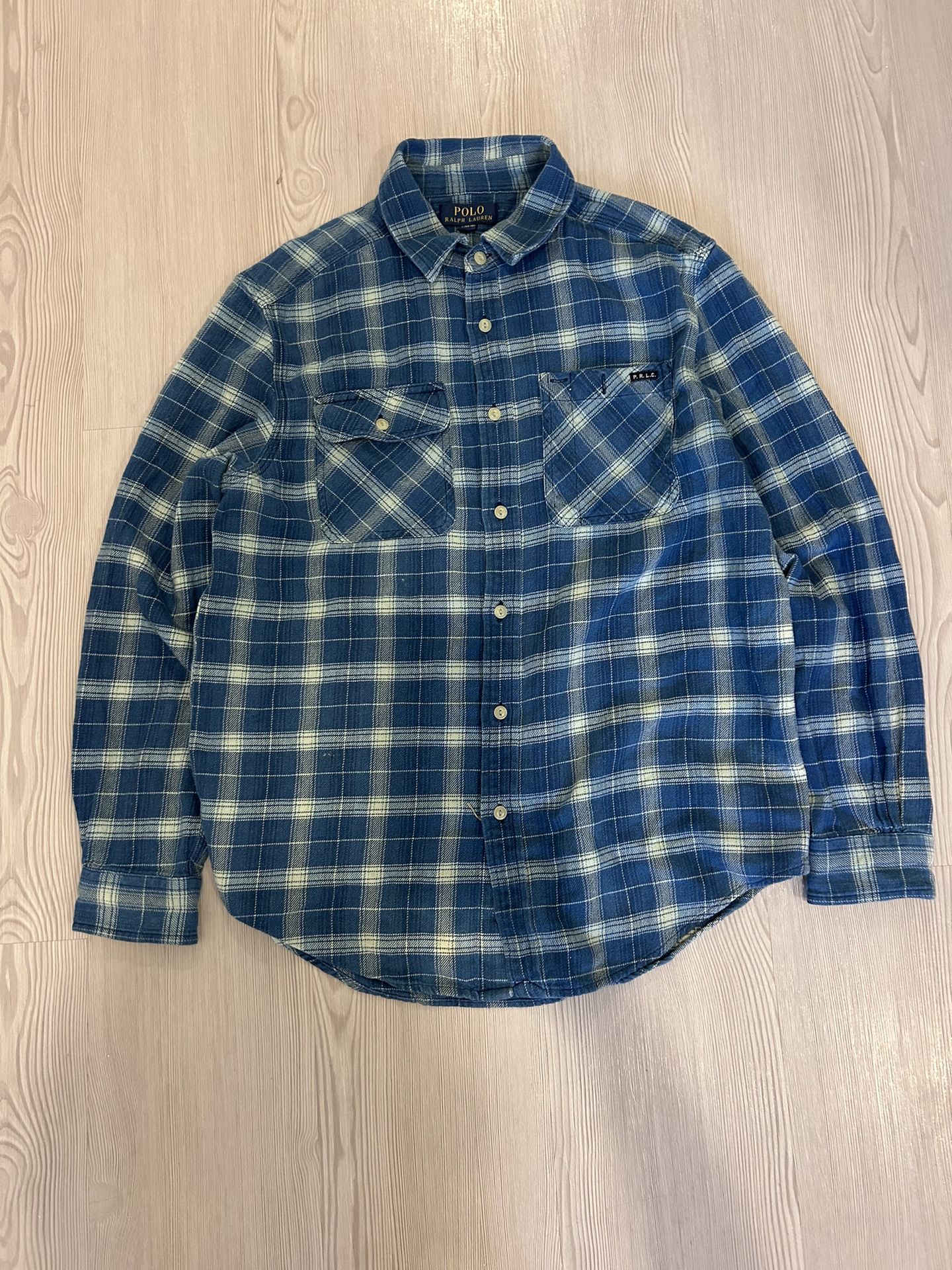 Blue Polo Ralph Lauren Flannel For Sale
