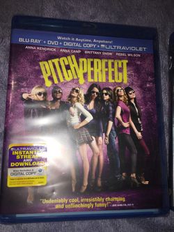 Pitch perfect blu ray DVD