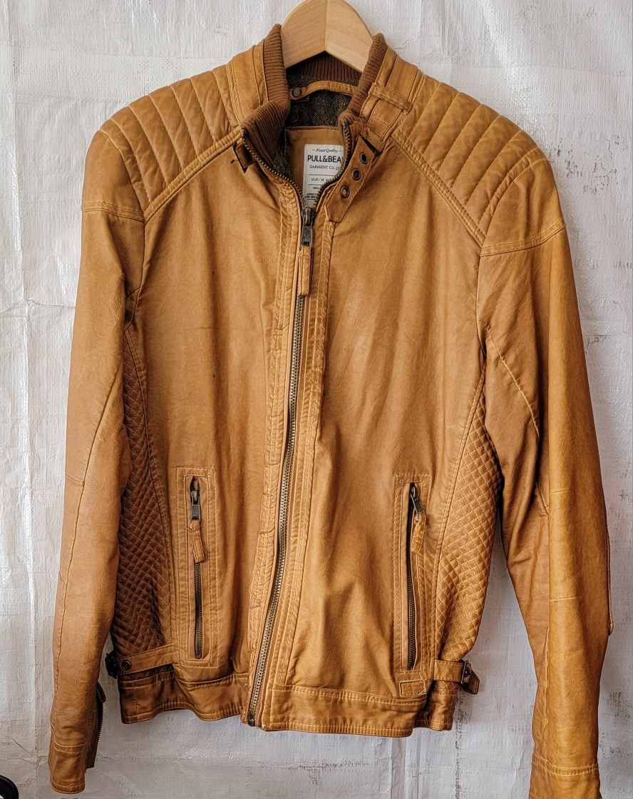 Pull & Bear Leather Jacket