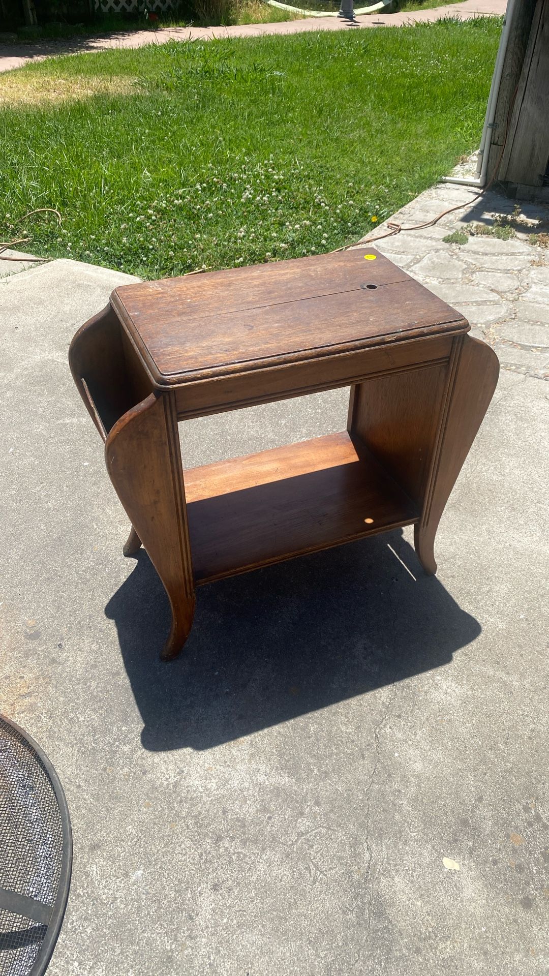 1960S Magazine Side Table Holder