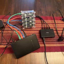 Raspberry Pi 3 * 4 Cluster