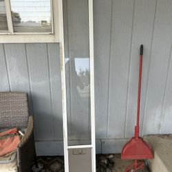 Generic Glass Pet Door For Sliding Glass Door