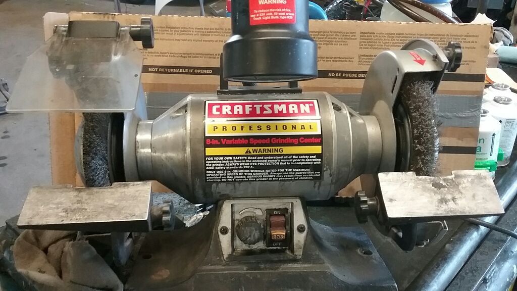 8 inch craftsman bench grinder