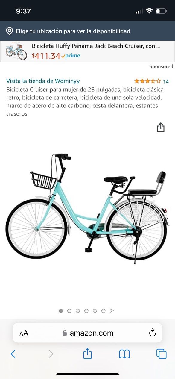 Huffy 26 Panama Jack Beach Cruiser Bike