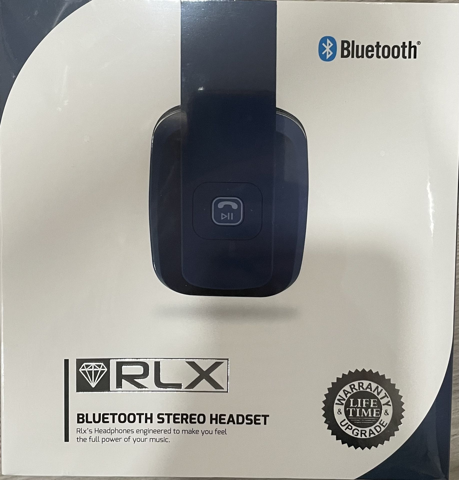 New - RLX “Bluetooth Stereo Headset” (Color: Blue)