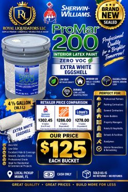 Sherwin-Williams ProMar 200 Interior Latex Paint
