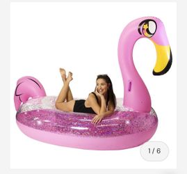 8ft Flamingo Pool Float