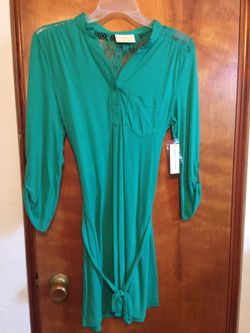 Green dress
