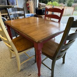 Dining table, solid wood