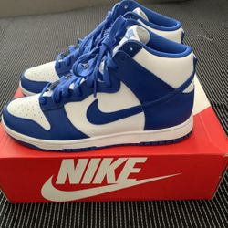 Nike Dunk Highs Royal Blue