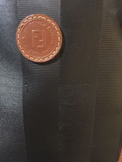 Authentic Vintage Striped Brown Fendi 