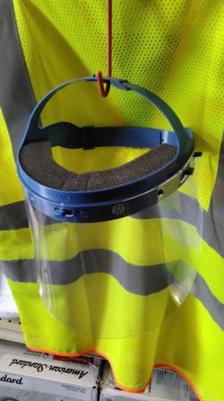 Full Face Shield with Adjustable Headgear