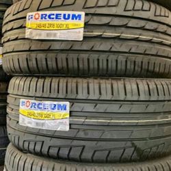 245 45 18 New Set Of Tires