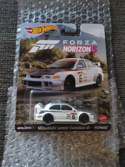 Hot wheels premium Mitsubishi evo forza edition